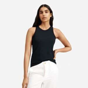 Everlane The Perform Tank in black small fitted stretchy yoga gym small